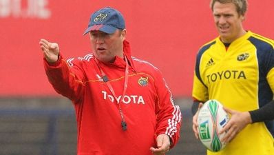 Munster team named