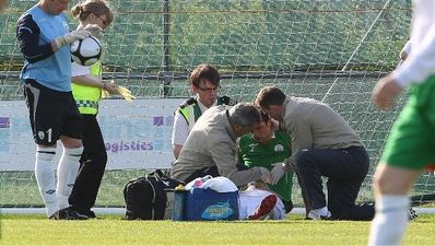 Duffy stable after emergency surgery