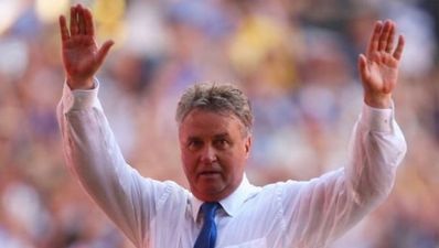 Hiddink out of Inter race