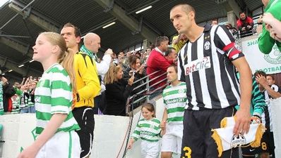 Shamrock Rovers v Juventus in pictures