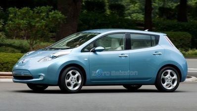 The Nissan Leaf arrives in Dublin