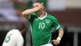 Irish players pay tribute to centurion Keane