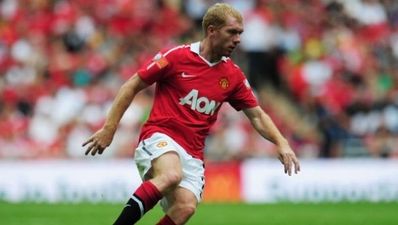 Ferguson delighted with Scholes’ contribution