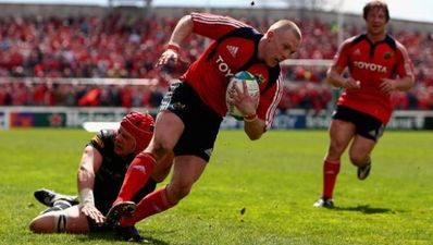 Keith Earls to undergo scan on ankle