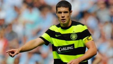 Former Celtic players O’Dea and Killen caught kissing