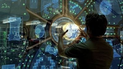 Light Space: turning a room into a touchscreen