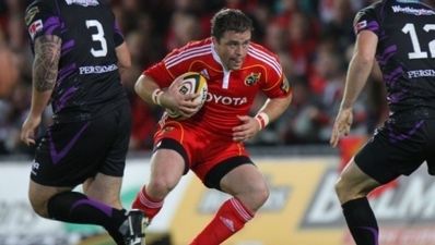 A quick word with Munster and Ireland prop Marcus Horan
