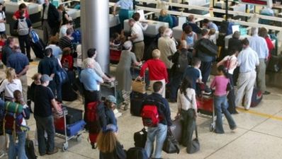 Dublin airport is open for Christmas Eve, but it’s very busy