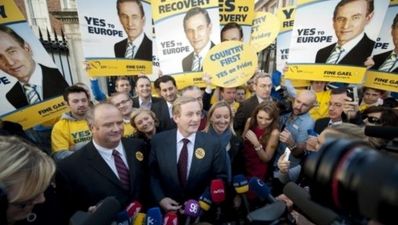 Fine Gael replace website with video of Enda