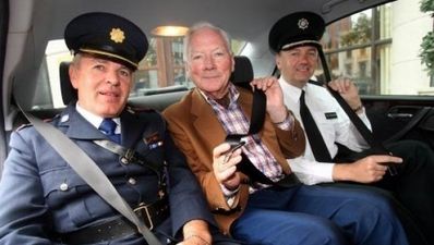 Gaybo has tendency to “hold” seatbelt