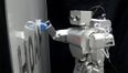 Future Tech: Fujitsu’s whiteboard-cleaning humanoid robot