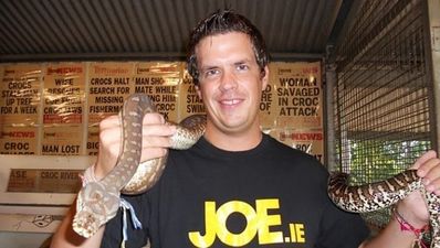 Snake handling and four-hour downpours in Darwin