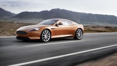 Sheets off the new Aston Martin Virage