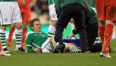 Doyle out of Macedonia game after premature return from injury