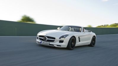 New Mercedes dream car in pictures: the SLS AMG Roadster