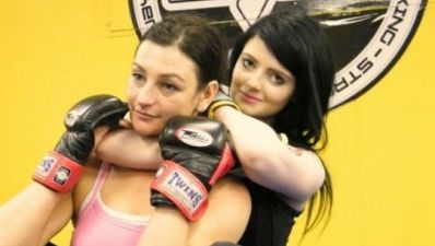 Cage fighting teen model reveals bullying motivation