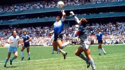 Five most controversial goals of all time