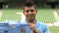 Video: City parade new boy Aguero in Dublin