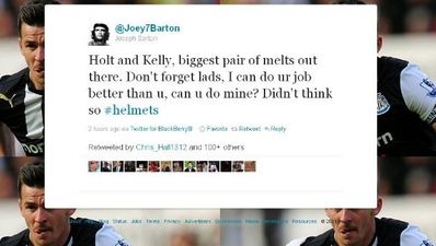 Twitter Gallery: Joey Barton in Journo Wars