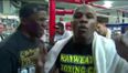 Video: Floyd Mayweather Jr. vs Sr.