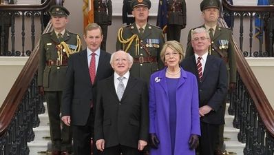 The Michael D Higgins presidential inauguration – in pictures