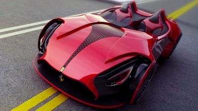 Futuristic Ferrari concept is stunningly beautiful