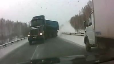 This is why you should be careful on icy roads