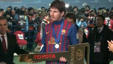 Video: Have you ever seen Lionel Messi look this uncomfortable?