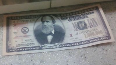 Man tried to use $1,000,000 bill in Wal-Mart