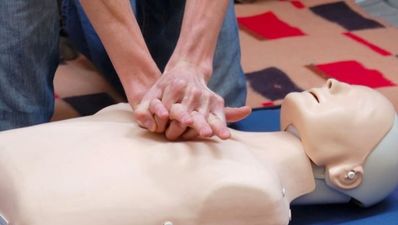 Instead of ‘the kiss of life’ just pump chest to Bee Gee’s ‘Stayin Alive’