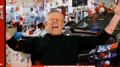 Video: Crazy Gary Busey reduced to selling cars on local US TV