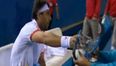Video: Marcos Baghdatis goes off the head at the Australian Open