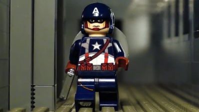 Video: Captain America gets the Lego treatment