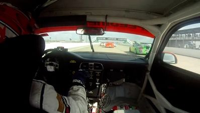 Video: What do you do when your steering wheel falls off mid-race?