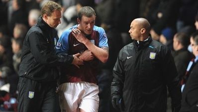 Uh oh. Richard Dunne is out for the season