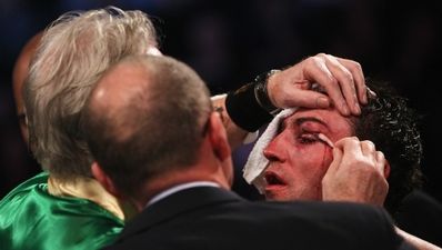 Macklin stopped in the 11th round after a brave showing