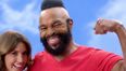 Video: Why is hard man Mr T prancing around smiling like an idiot?