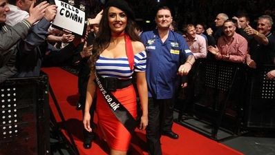 Thought you saw the girl from Tallafornia at the darts last night? Yes, yes you did