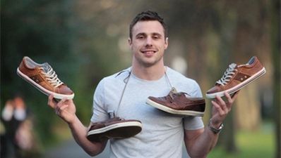 Tommy Bowe launches his third shoe collection with Lloyd and Pryce