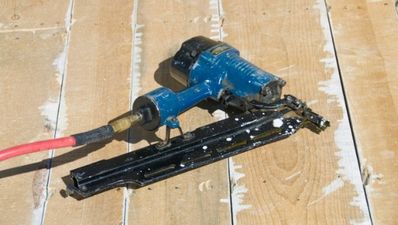 Jammed nail gun? Make sure you don’t do what this guy did