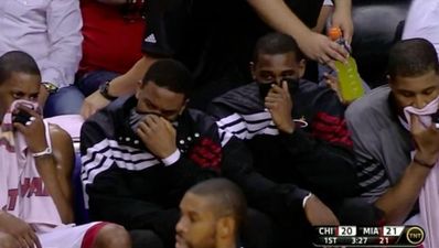 Who ‘cut the cheese’ on the Miami Heat’s bench?