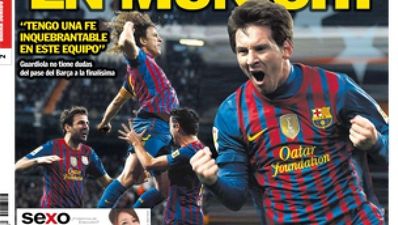 The homoerotic picture of Xavi and Puyol that forced a Spanish newspaper to change its front page