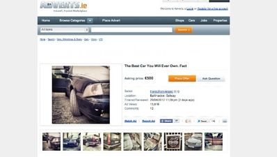 Apparently, this is ‘the best car you will ever own – fact’