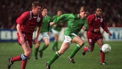 Irish Soccer’s Most Memorable Moments, No 36: David Kelly goal versus England, 1995