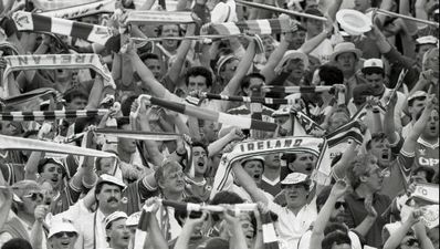 Irish Soccer’s Most Memorable Moments, No 25: Joxer Goes To Stuttgart, 1988