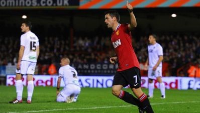 Michael Owen heading for the exit door at Manchester United