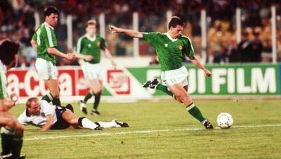 Irish Soccer’s Most Memorable Moments, No 11: Sheedy scores, England literally crap themselves