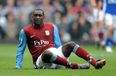 Pic: It looks like Emile Heskey is wearing a squirrel during this interview at Villa Park