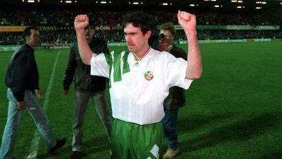 Irish Soccer’s Most Memorable Moments, No 5: McLoughlin scores against Northern Ireland, 1993