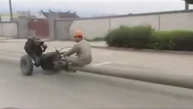 What’s the easiest way to transport a massive pole?